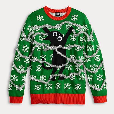 Men's Long Sleeve Holiday Sweater