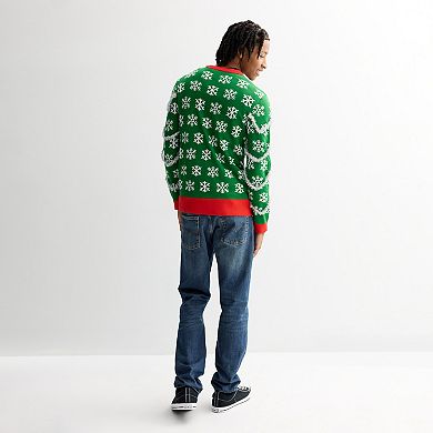 Men's Long Sleeve Holiday Sweater
