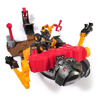Spin Master Monster Jam Smash & Bash SmashBot Playset with Launcher