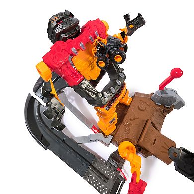 Spin Master Monster Jam Smash & Bash SmashBot Playset with Launcher