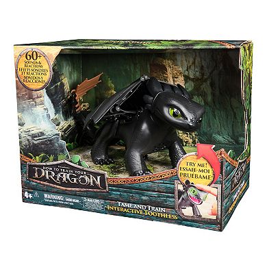 Spin Master How To Train Your Dragon Tame & Train Interactive Toothless Dragon Toy