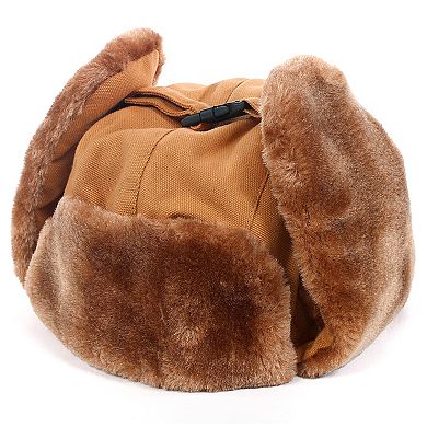 Boys 4-12 Insulated Canvas Trapper Hat