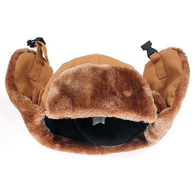 Boys 4-12 Insulated Canvas Trapper Hat