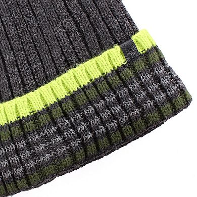 Boys 4-7x Igloos Built RKTEK Reflective Ribbed Knit Cuff Cap Beanie