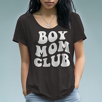 Women's Boy Mom Club Graphic Tee