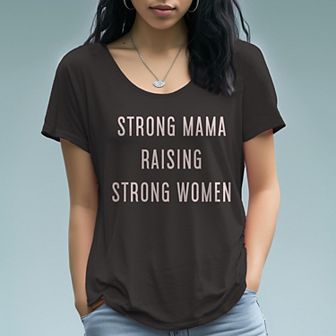 Women's Strong Mama Graphic Graphic Tee