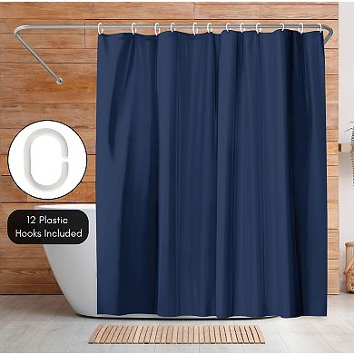 Americanflat Solid Color Shower Curtain