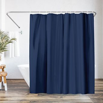 Americanflat Solid Color Shower Curtain