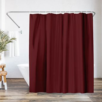Americanflat Solid Color Shower Curtain