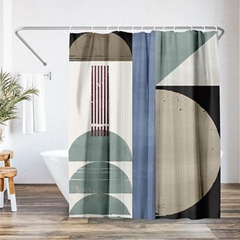 Americanflat Modern Abstract Shower Curtain