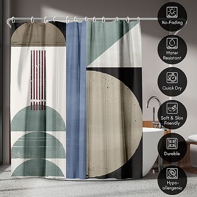 Americanflat Modern Abstract Shower Curtain