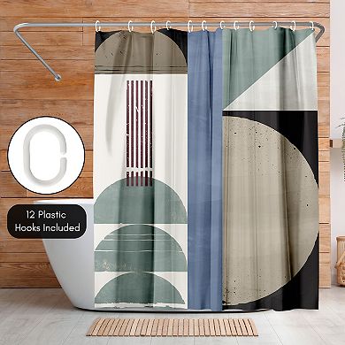 Americanflat Modern Abstract Shower Curtain