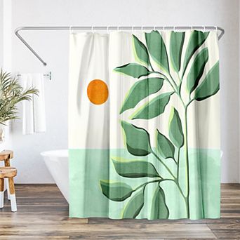 Americanflat Tropical Boho Shower Curtain