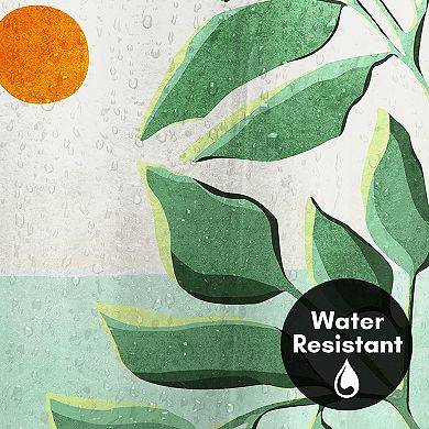 Americanflat Tropical Boho Shower Curtain