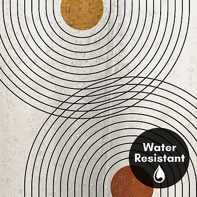 Americanflat Boho Geometric Shower Curtain