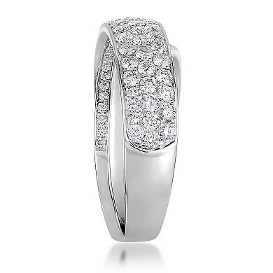 Diamaison 14k White Gold 1 Carat T.W. Diamond Ring