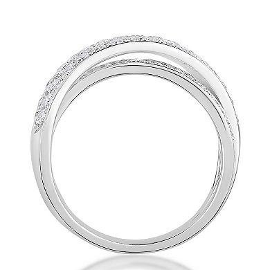 Diamaison 14k White Gold 1 Carat T.W. Diamond Ring