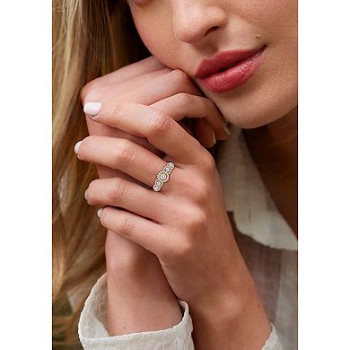 Diamaison 14k Gold 1 Carat T.W. Diamond Anniversary Ring