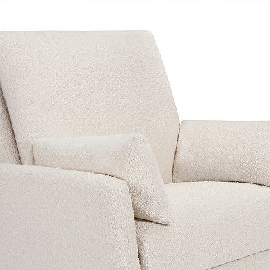 DaVinci Juno Swivel Glider Boucle Chair