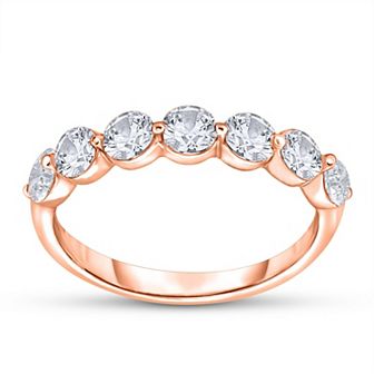 14k Rose Gold 1/2 Carat T.W. Diamond Ring