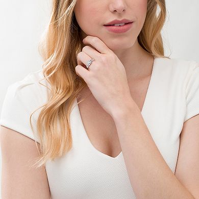 Diamaison 14k White Gold 3/4 Carat T.W. Diamond Ring