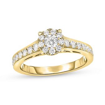 14k Gold 5/8 Carat T.W. Diamond Ring