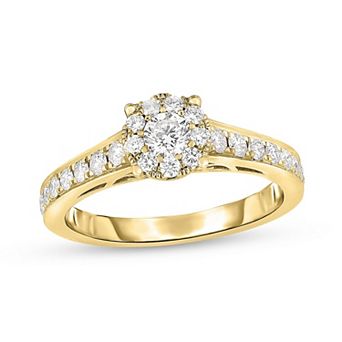 Diamaison 14k Gold 5/8 Carat T.W. Diamond Ring