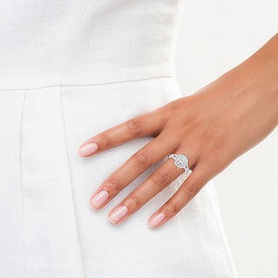 Diamaison 14k White Gold 1 Carat T.W. Diamond Ring