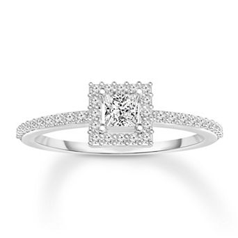 Diamaison 10k White Gold 1/4 Carat T.W. Diamond Ring