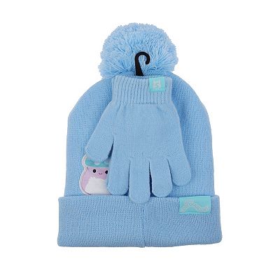 Girls Squishmallows 2-pc. Hat & Gloves Set