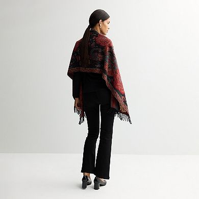 Nine West Floral Mix Jacquard Wrap