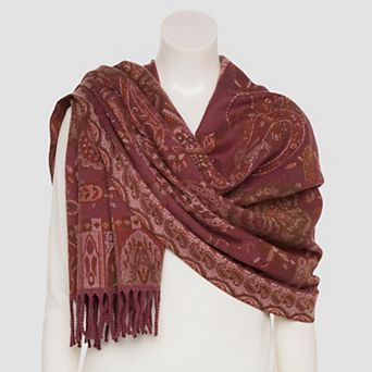 Women's Nine West Floral Mix Jacquard Wrap