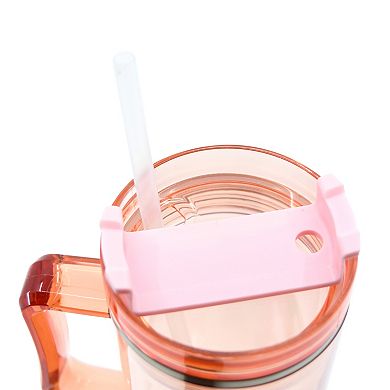 Blush 30 Oz. Tumbler with Straw and Handle
