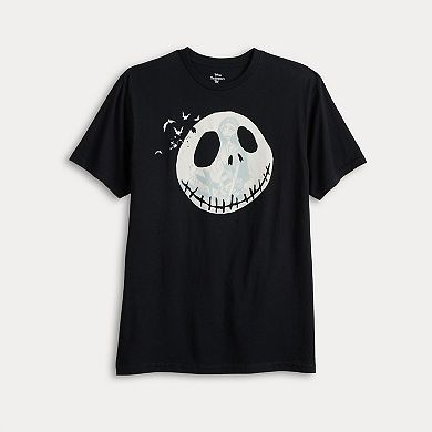Disney's The Nightmare Before Christmas Men's Jack Skellington & Sally Graphic Tee