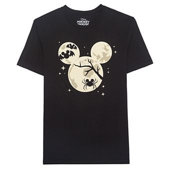 Disney's Mickey Mouse Men's Halloween Mickey Head Graphic Tee