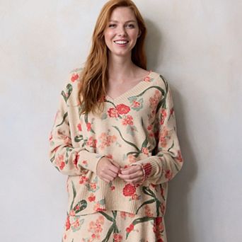 Women's LC Lauren Conrad V-Neck Pullover Sweater