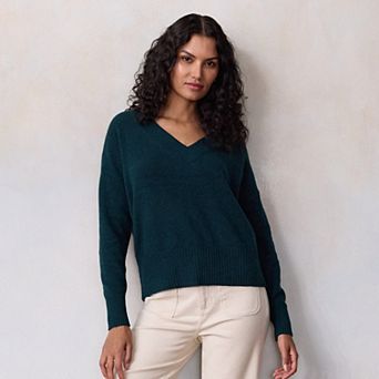 Women's LC Lauren Conrad V-Neck Pullover Sweater
