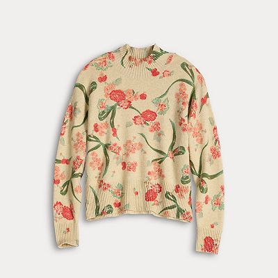 Women's LC Lauren Conrad Mockneck Pullover Sweater