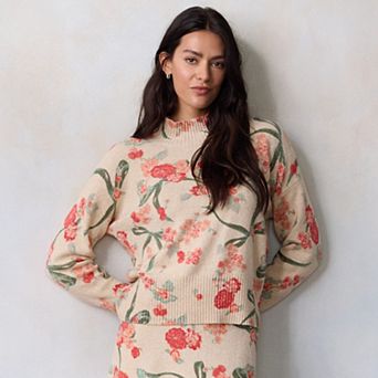 Women's LC Lauren Conrad Mockneck Pullover Sweater