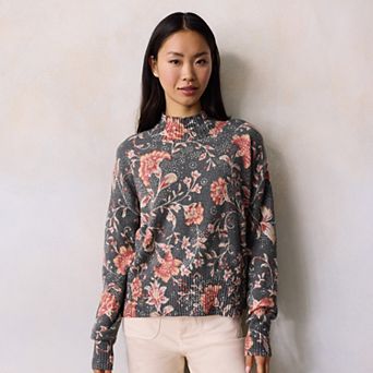 Women's LC Lauren Conrad Mockneck Pullover Sweater