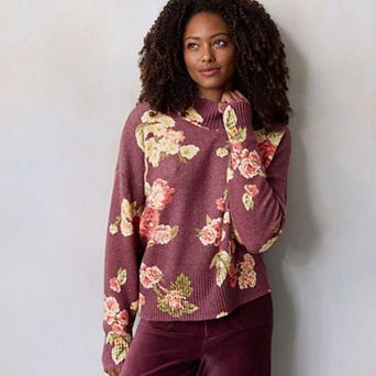 Women's LC Lauren Conrad Mockneck Pullover Sweater