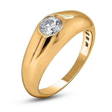Men's 14k Gold 1/2 Carat T.W. Diamond Anniversary Ring