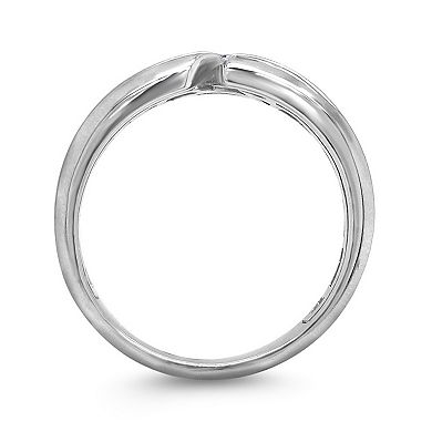 Men's 14k White Gold 1/4 Carat T.W. Diamond Anniversary Ring