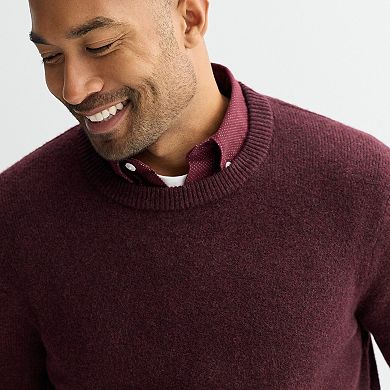 Men's Sonoma Goods For Life® Soft Cash-Like Crewneck Sweater