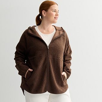 Plus Size Tek Gear® Boucle Jacket