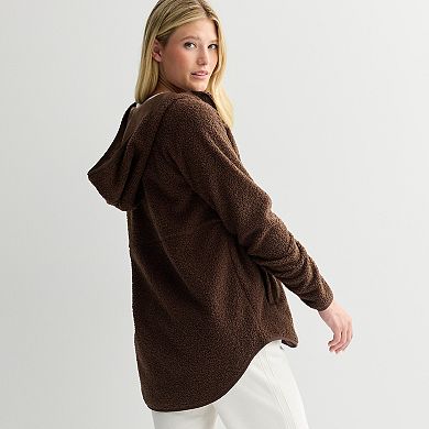 Women's Tek Gear® Hooded Boucle Jacket
