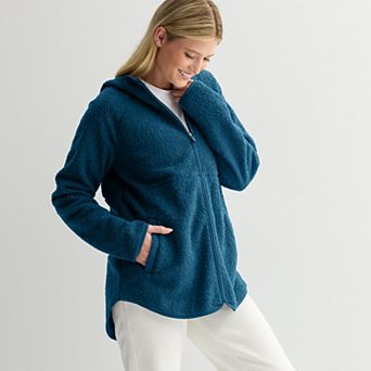 Women's Tek Gear® Hooded Boucle Jacket