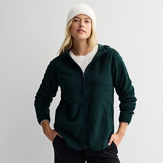 Women's Tek Gear® Hooded Boucle Jacket
