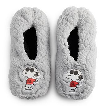 Joe Cool Snoopy Men's Slipper Socks