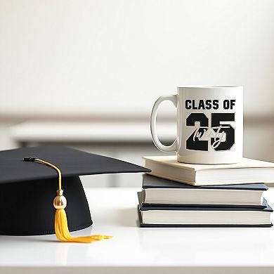 Class of 2025 Graduation Coffee Mugs, Graduation Gifts for Him or Her 11oz